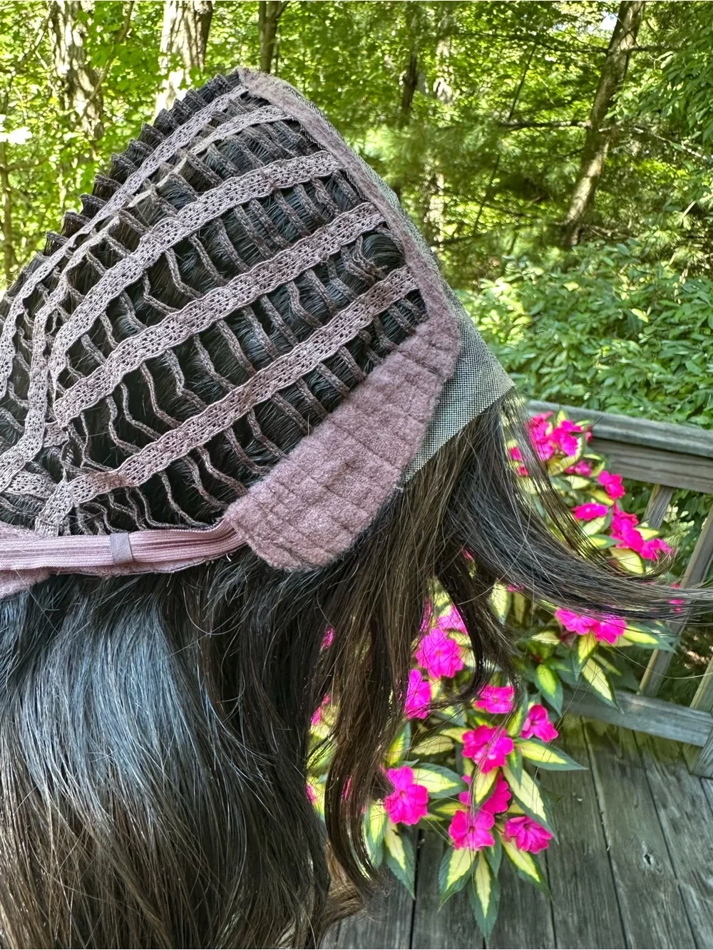 Belle Tress Liverpool Triple Chocolate Lace Front Wig Monopart HF Synthetic
